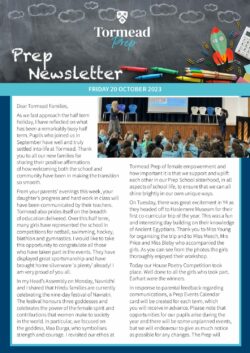 Prep School Newsletter 20.10.2023 (1)